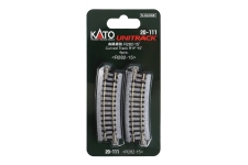 KATO-Lemke K20-111 - N - Gleis, gebogen, R 282 mm 15° (4 Stück)